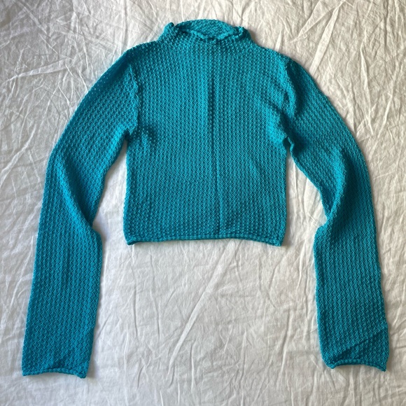 Zara Pointelle Blue Set - Picture 2 of 7